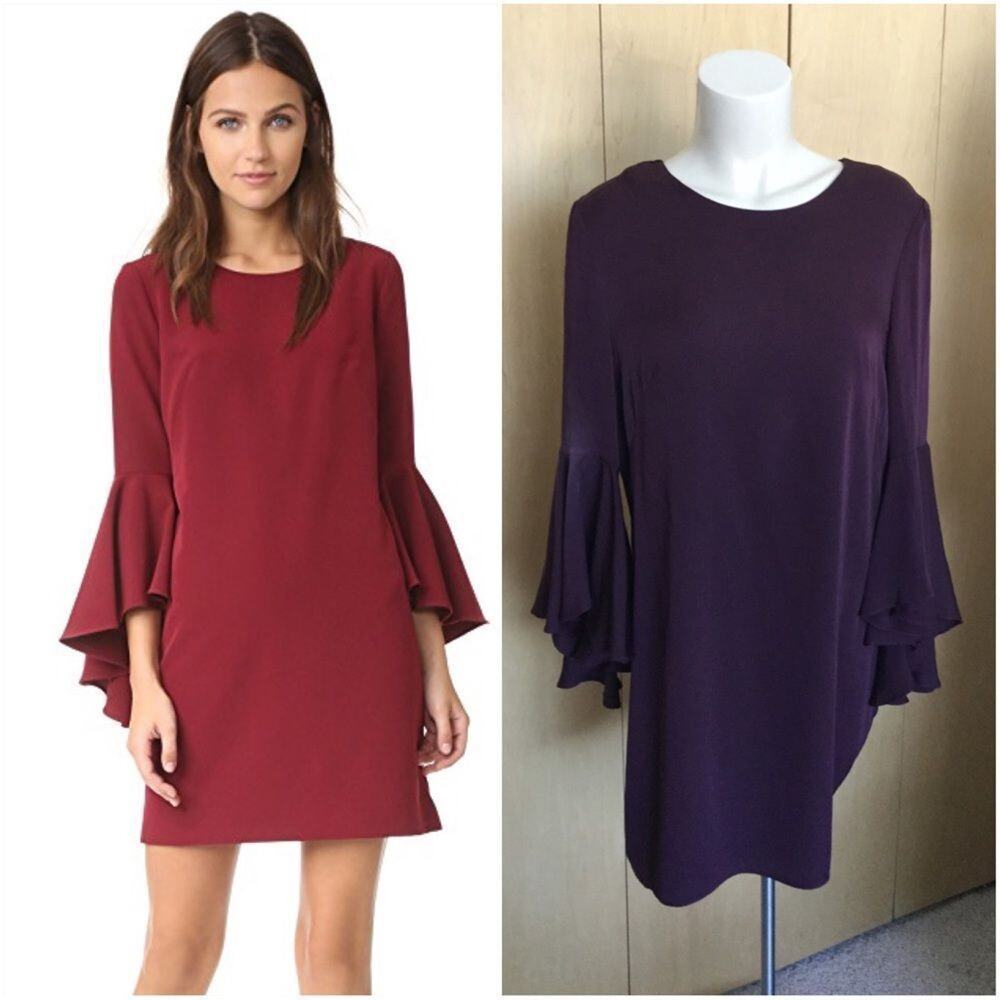 Milly Cady Bell Sleeve Dress - Picture 2 of 8
